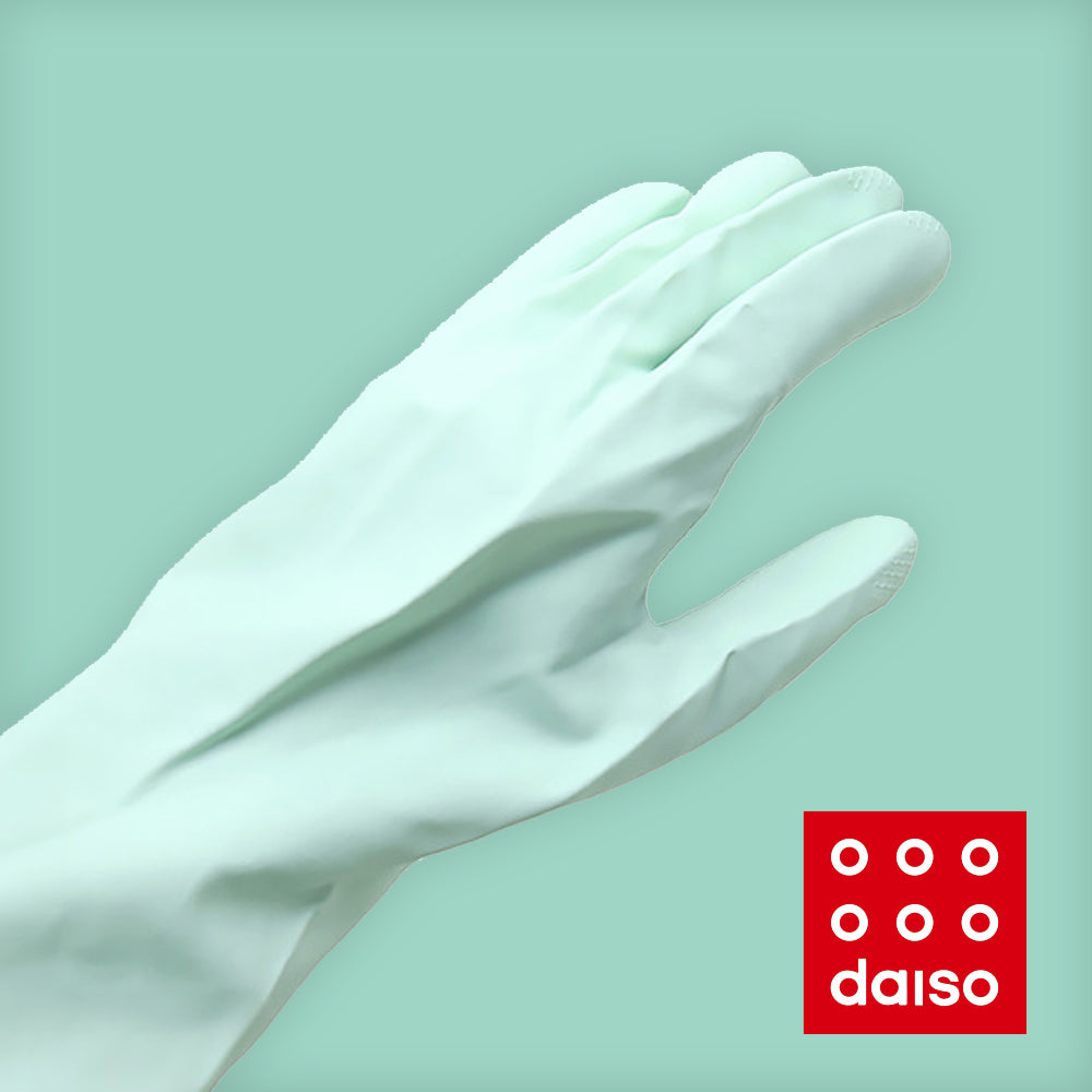 Daiso Cotton Gloves [Kitchen] Daiso Cotton Coated Inside, Rubber
