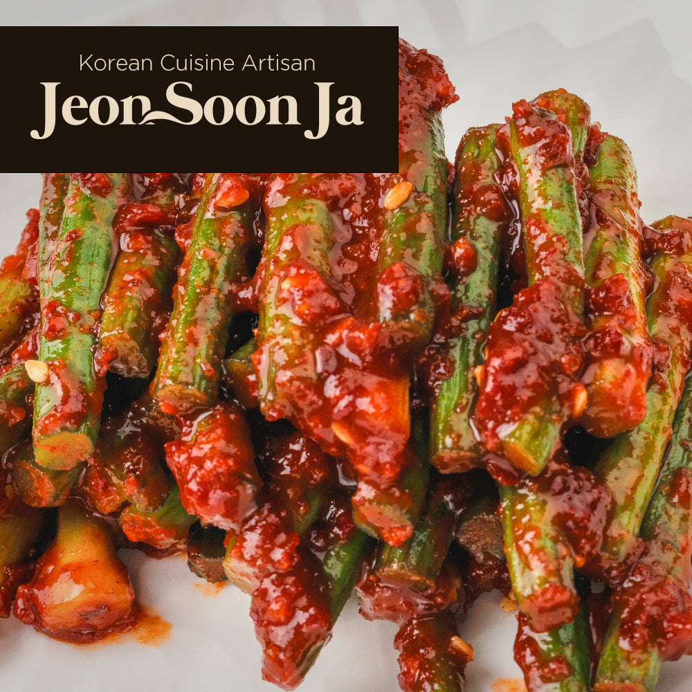 JEON SOON JA Garlic Stem Salad 100g / 0.22lb