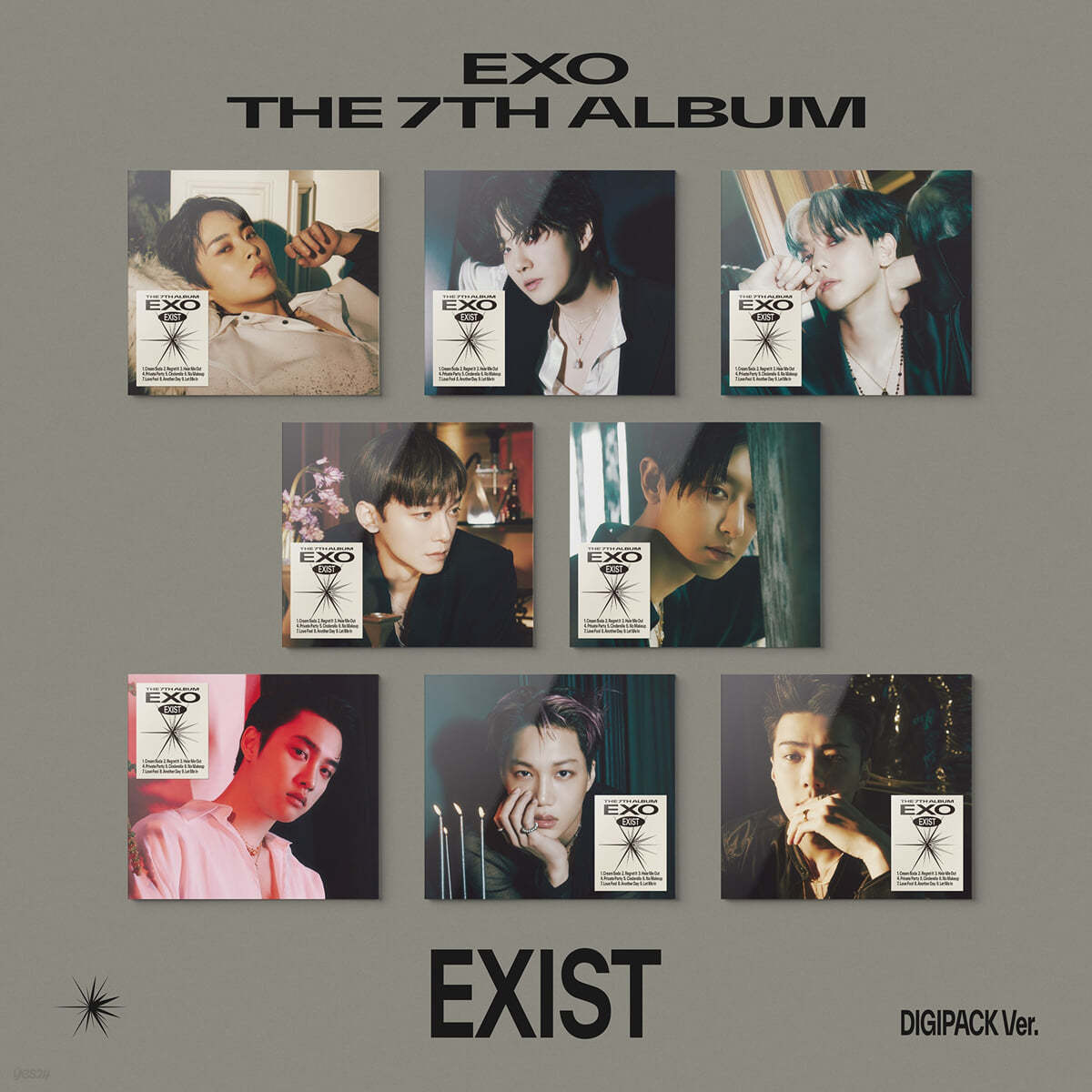 EXO 7TH ALBUM - EXIST (DIGIPACK VER.)