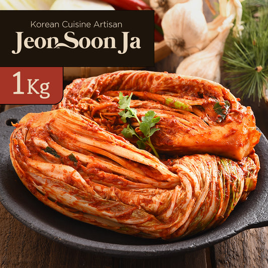 JEON SOON JA Premium Whole Kimchi 1kg / 2.2lb