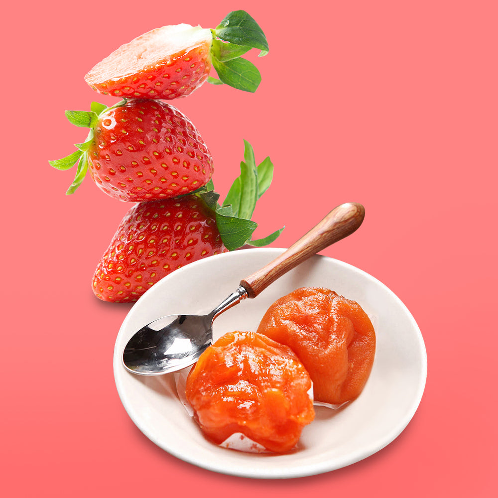 [NEW] half-dried persimmon 6 pieces + Seasonal strawberries 850g /package sale 1.02kg 2.64lb