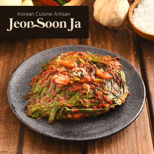 JEON SOON JA Seasoned perilla leaves 100g / 0.22lb