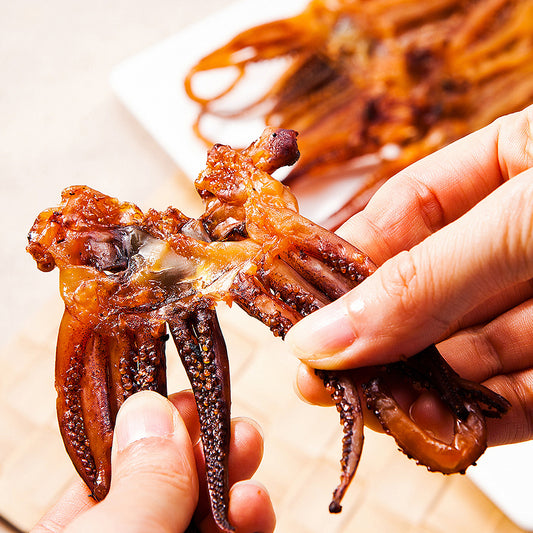 [Hotni Market] Dried Seasoned Mini Squid Legs 200g / 0.44lb