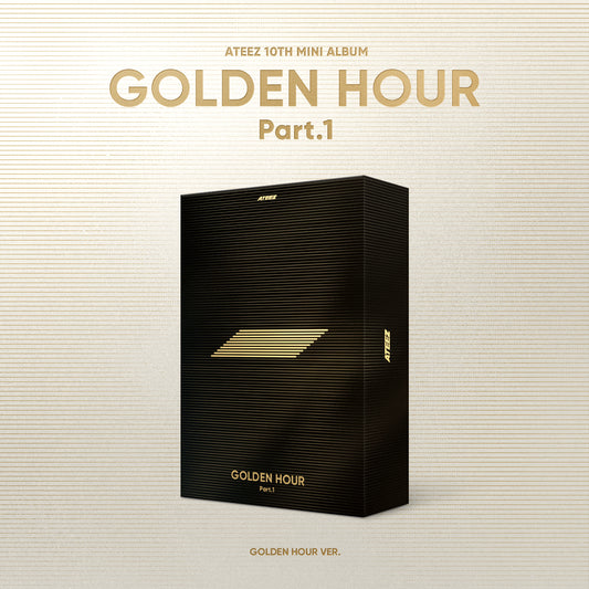 (PRE-ORDER) ATEEZ - [GOLDEN HOUR : Part.1] 10th Mini Album GOLDEN HOUR Version