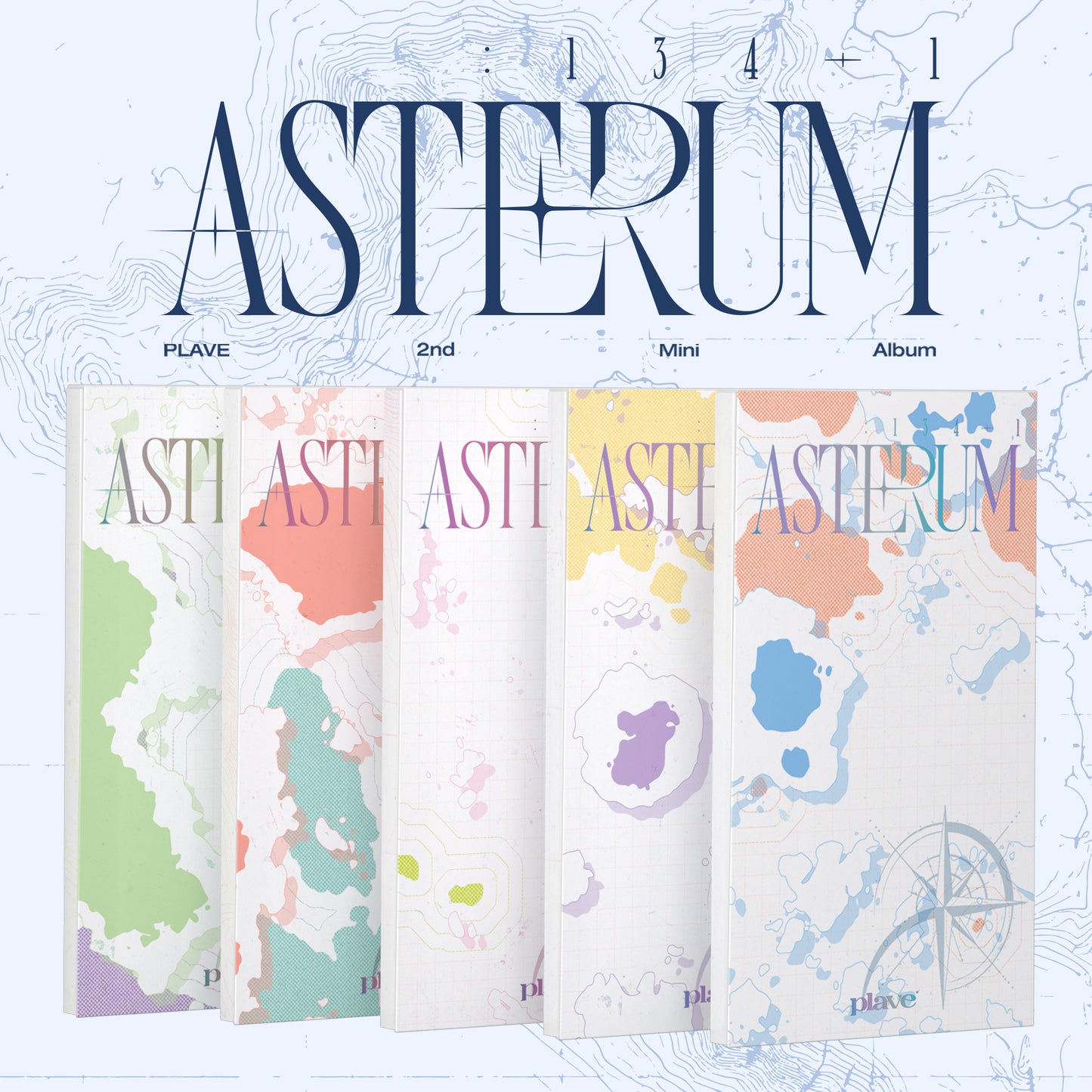 PLAVE -  2nd Mini Album ‘ASTERUM : 134-1’ (mini CD Ver.)