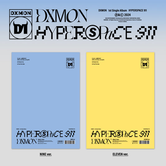 [PRE-ORDER] DXMON - 1st Single Album [HYPERSPACE 911] (Random Ver.)