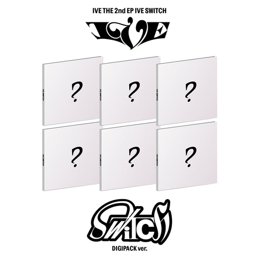 IVE - IVE THE 2nd EP [IVE SWITCH] (Digipack Ver.) 6종 (Yujin/Gaeul/Rei/Wonyeong/Liz/Leeseo Ver.) (Limited)