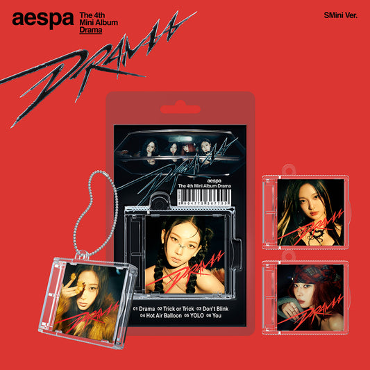 [KOOKSAN Special Gift] aespa - The 4th Mini Album [Drama] (SMini Ver.)