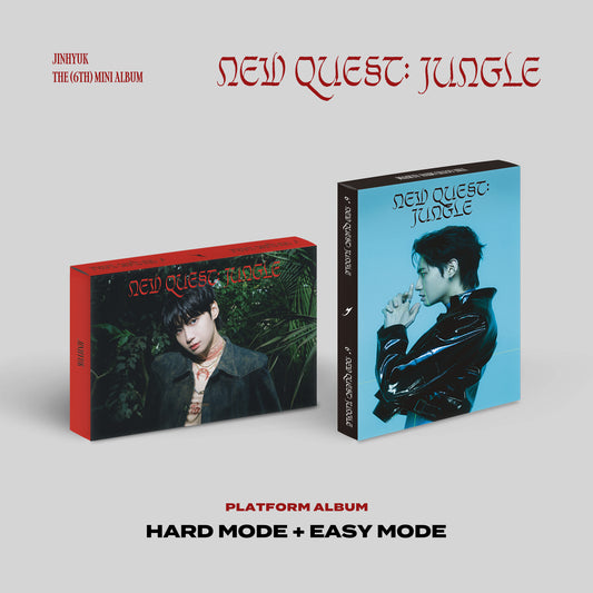 JINHYUK - 6th Mini Album [NEW QUEST: JUNGLE] (EASY MODE ver. / HARD MODE ver.(Platform))