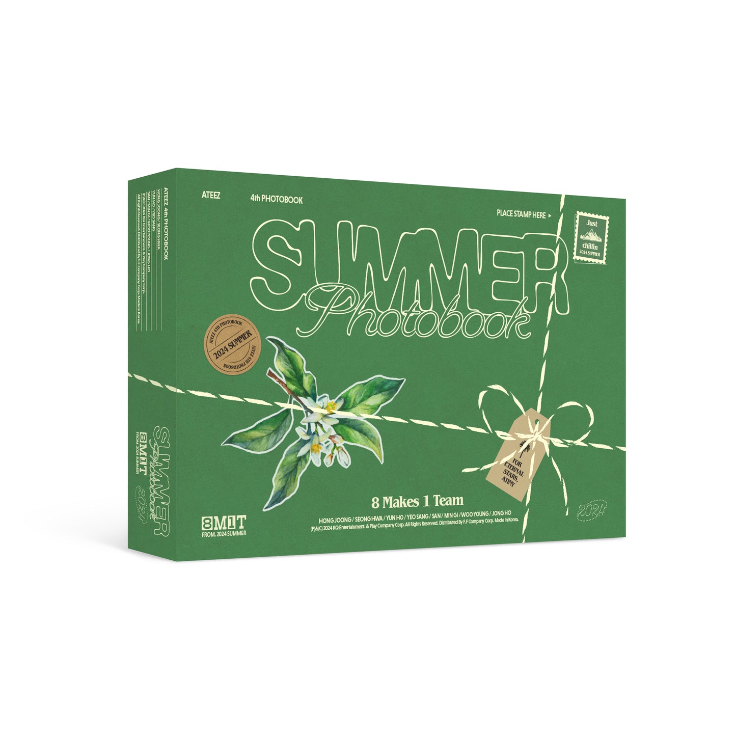[PRE-ORDER] ATEEZ - ATEEZ 2024 SUMMER PHOTOBOOK / PLAYCODE