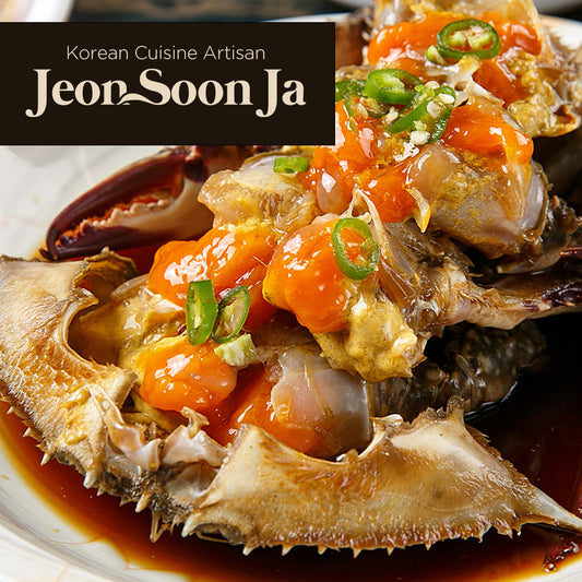 JEON SOON JA Soy Sauce Marinated Crab 1.8kg / 3.96lb