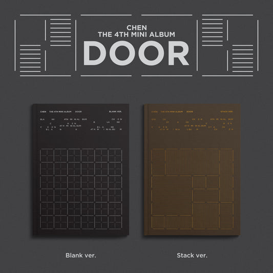 [PRE-ORDER] EXO CHEN 4TH MINI ALBUM DOOR (Stack ver. / Blank Ver.) (Random)