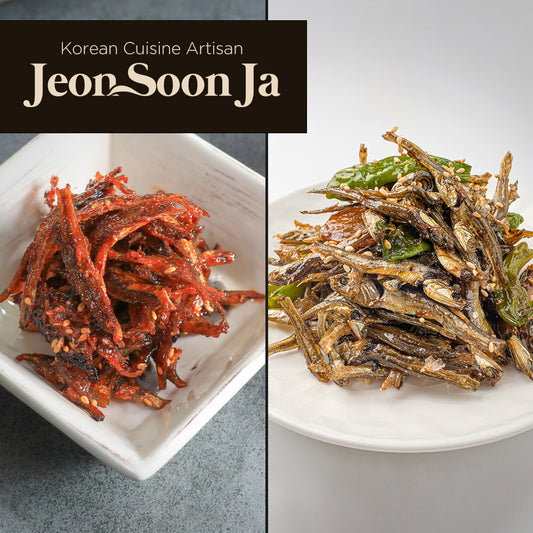 JEON SOON JA Stir-fried anchovies 100g / 0.22lb