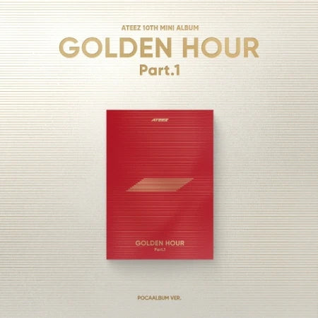 ATEEZ - [GOLDEN HOUR : Part.1] 10th Mini Album (POCA Ver.)