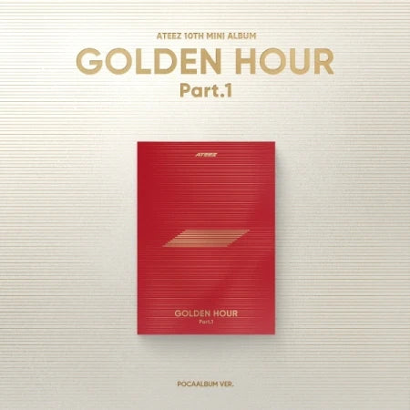 (PRE-ORDER) ATEEZ - [GOLDEN HOUR : Part.1] 10th Mini Album POCAALBUM Version