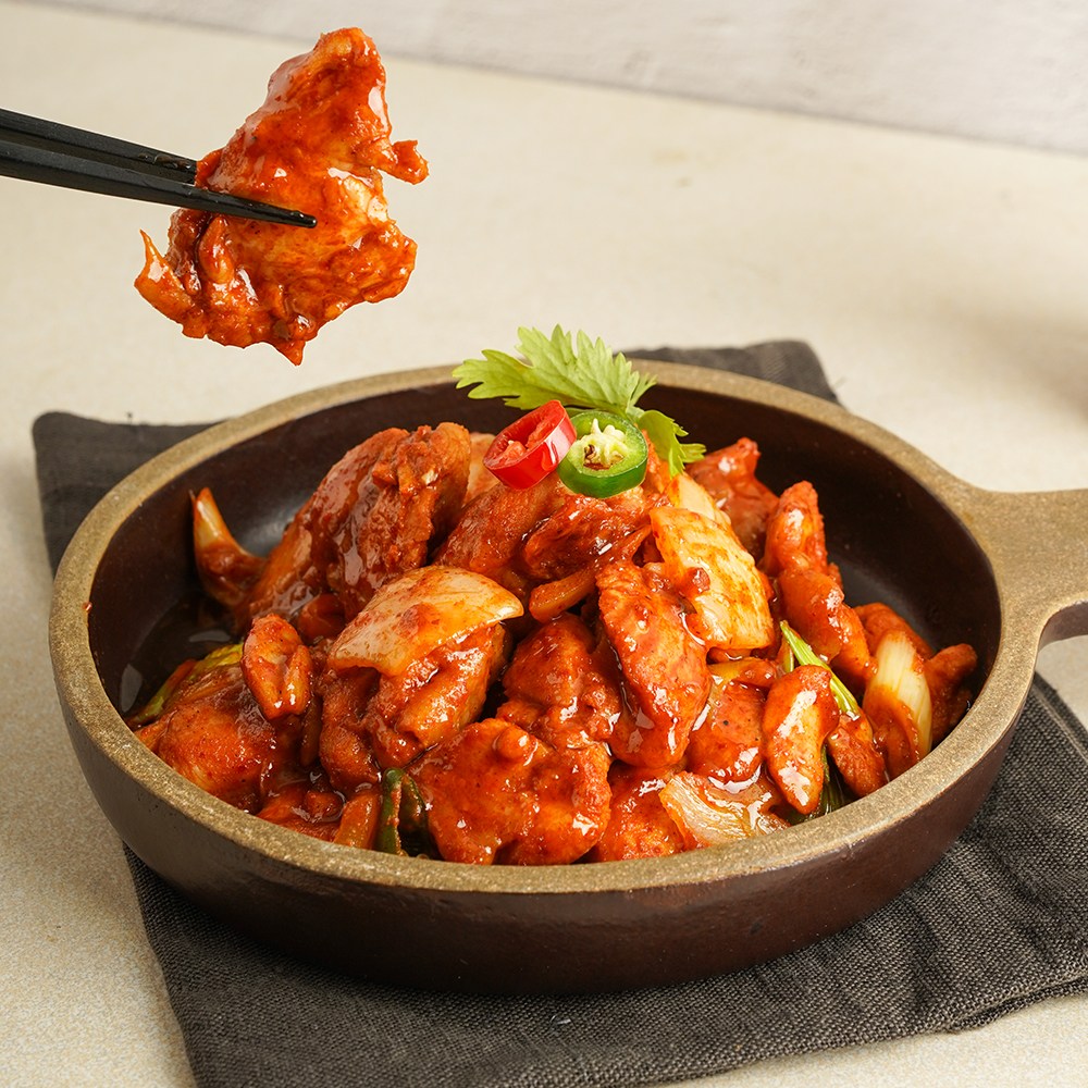 Spicy Seasoned Bite Chuncheon Boneless Chicken Ribs 300g / 0.66lb – Kooksan