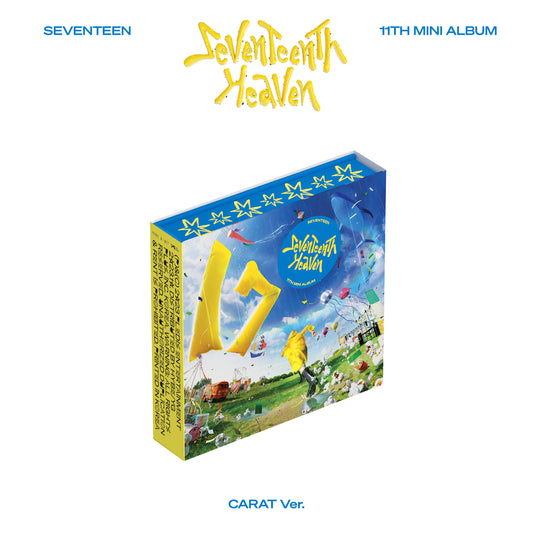 [KOOKSAN Special Gift] SEVENTEEN 11TH MINI ALBUM - SEVENTEENTH HEAVEN (CARAT VER.)