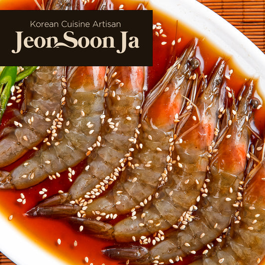 JEON SOON JA Soy Sauce Marinated Shrimp 15pcs