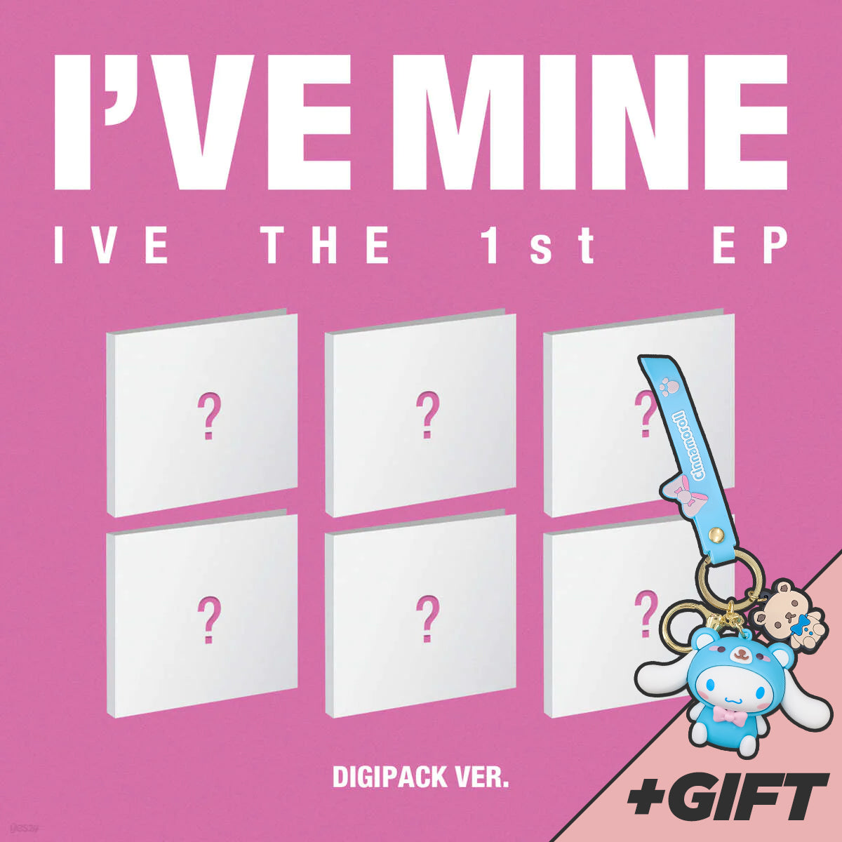 [KOOKSAN Special Gift] IVE - IVE THE 1st EP [I'VE MINE] (DIGIPACK VER.) (LIMITED) (RANDOM VER.)