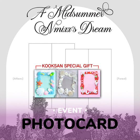 [KOOKSAN Special Gift] NMIXX 3RD SINGLE ALBUM - A MIDSUMMER NMIXX'S DREAM + WITHMUU PHOTOCARD