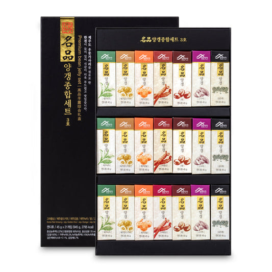 [mil-yanghancheon] 7 Flavors Healthy Snacks Premium sweet bean jelly gift set 945g / 2.08lb