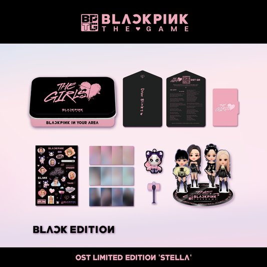 [KOOKSAN Special Gift] BLACKPINK THE GAME OST (STELLA VER.) (LIMITED EDITION)