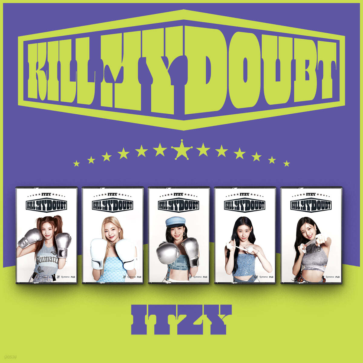 [KOOKSAN Special Gift] ITZY 미니앨범 - KILL MY DOUBT (CASSETTE VER.)