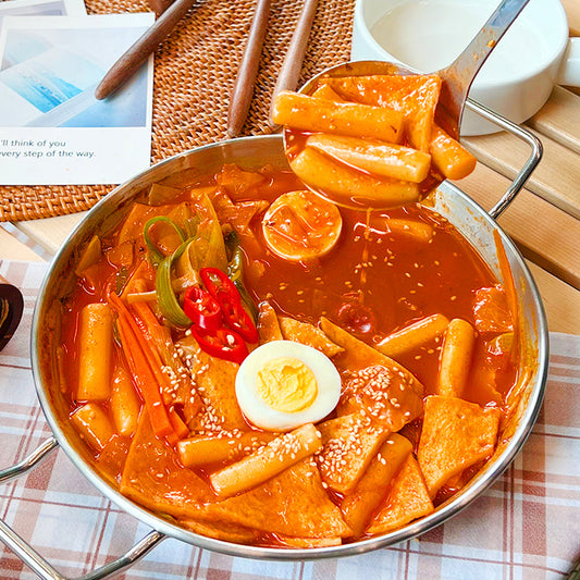 [NEW] taste of memories, sweet and sour tteokbokki in front of school (including Busan fish cake) (300g+300g) 600g/ 0.66lb
