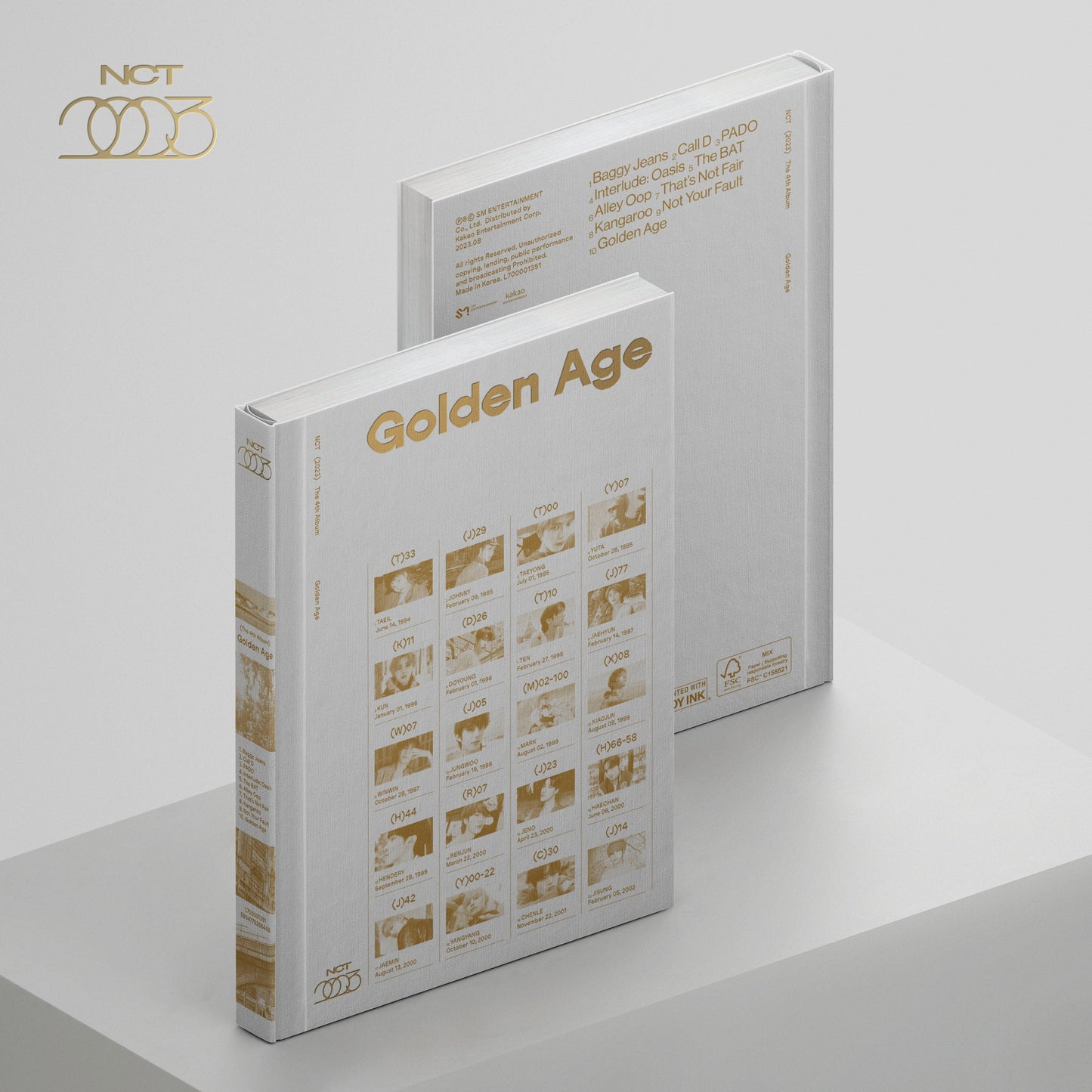 [KOOKSAN Special Gift] NCT 4TH ALBUM - GOLDEN AGE (ARCHIVING VER.)