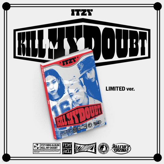 [KOOKSAN Special Gift] ITZY MINI ALBUM - KILL MY DOUBT (LIMITED EDITION) + WITHMUU PHOTOCARD