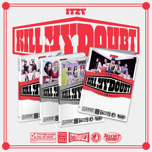 [KOOKSAN Special Gift] ITZY MINI ALBUM - KILL MY DOUBT (STANDARD VER.) + WITHMUU PHOTOCARD